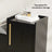 Harper Black Shoe Rack Bench