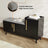 Harper Black Shoe Rack Bench