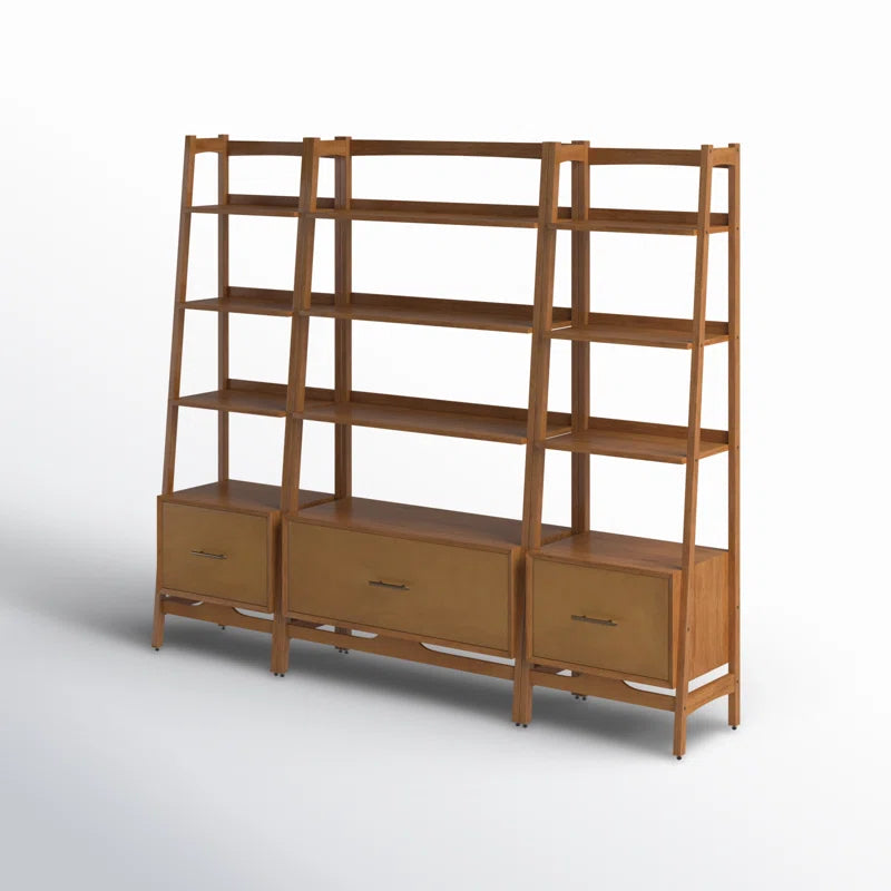 Harper Wide Ladder Bookcase