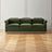 Hartwel Green Velvet Sofa