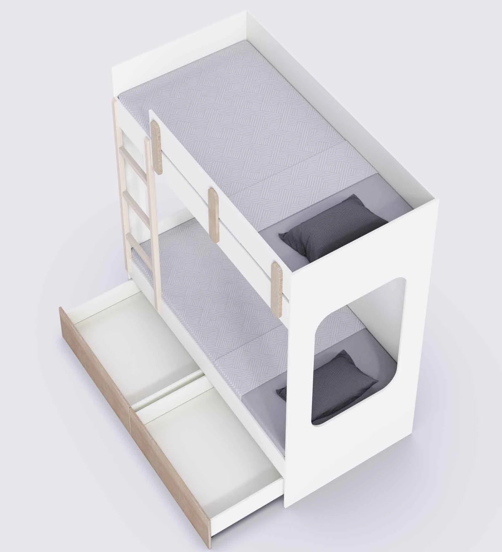 PlayHaven Kids Study Bunk Bed