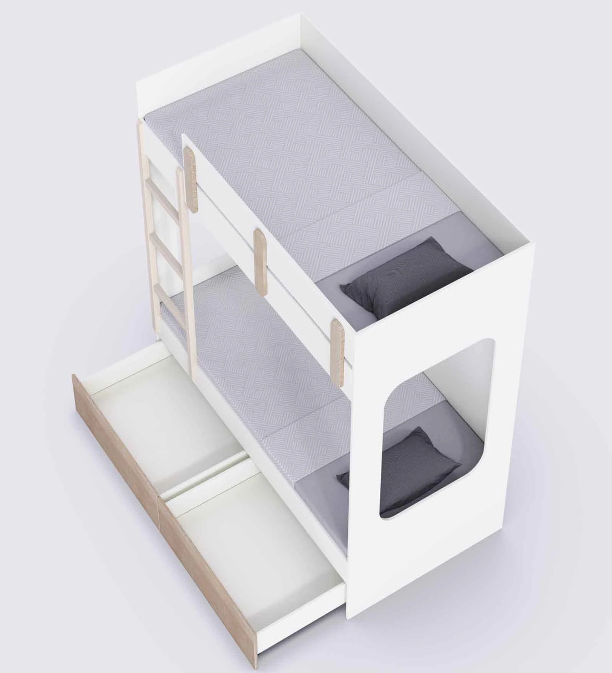 PlayHaven Kids Study Bunk Bed