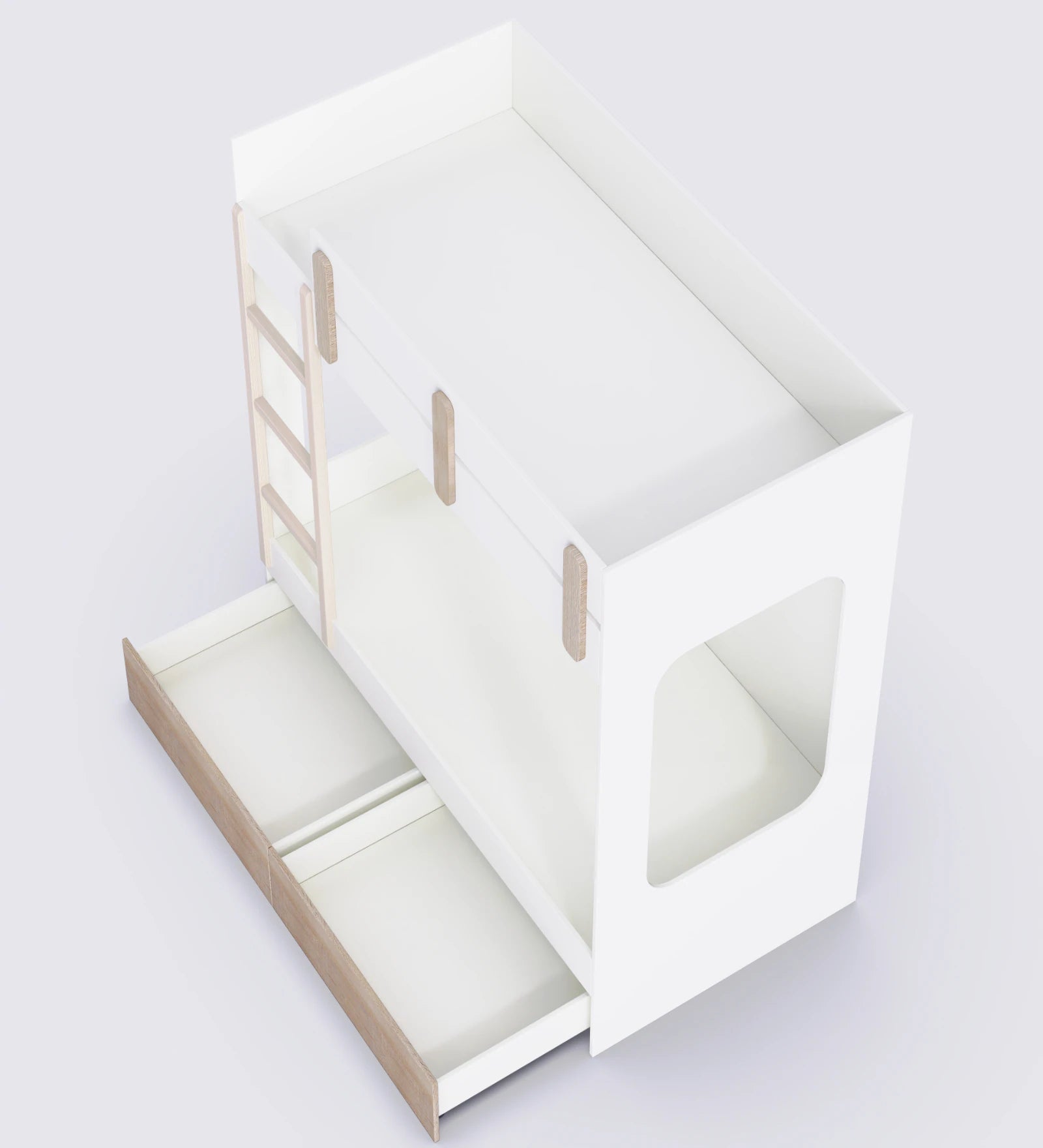 PlayHaven Kids Study Bunk Bed