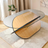 HelixWave Glass Table