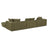 Zenvello Modern Sectional Sofa