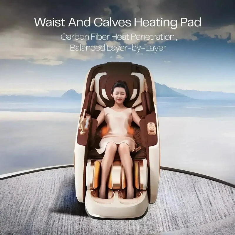 TAURUS Hoyogen Massage Chair (Champagne)