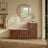 Hudson Walnut Shoe Rack Bench