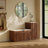 Hudson Walnut Shoe Rack Bench