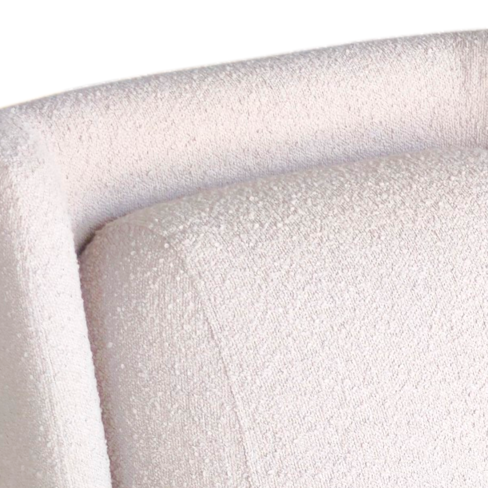 Minimalist Cream Lounge Chair