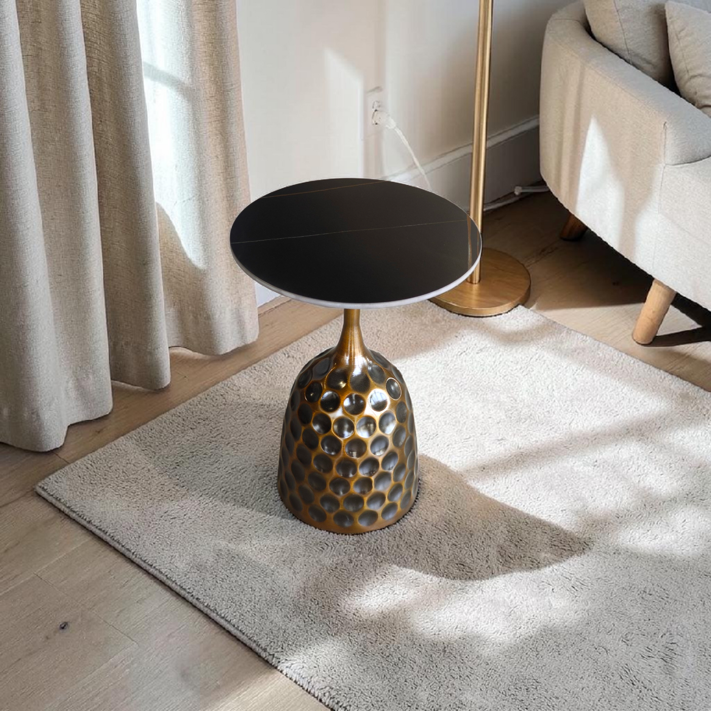 Sculptural Side Table (Enjoy a one-time discount on limited stock)