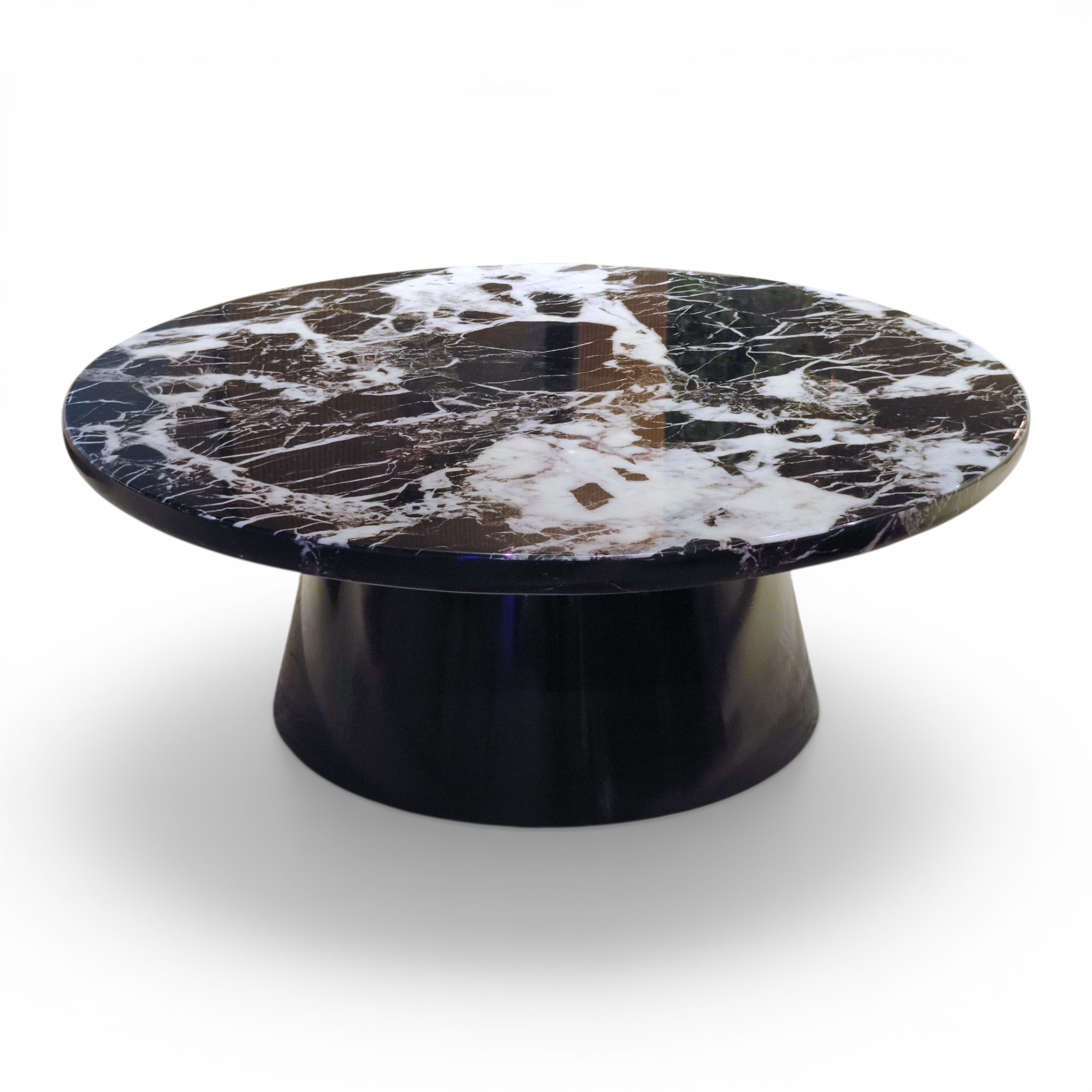 Black & White Marble Nesting Tables 1+1