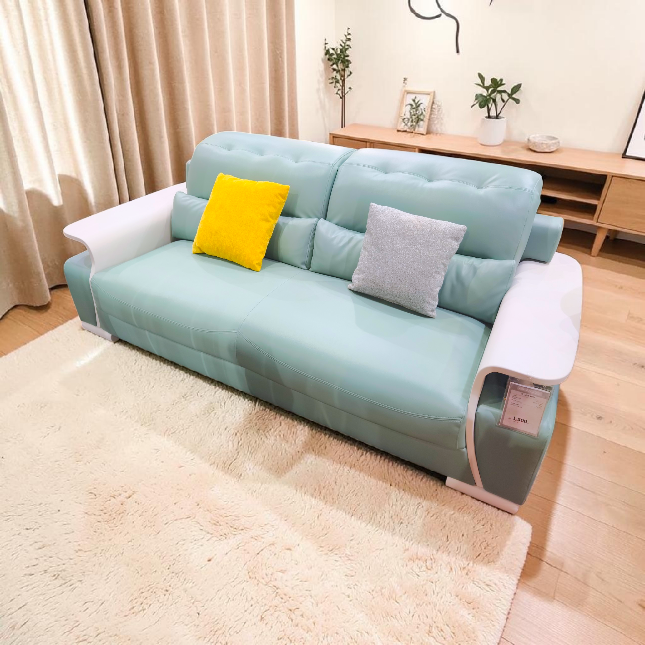Modern Two‑Seater Comfort Sofa