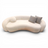 Modern Curved Sofa Set – 3+2+1+1