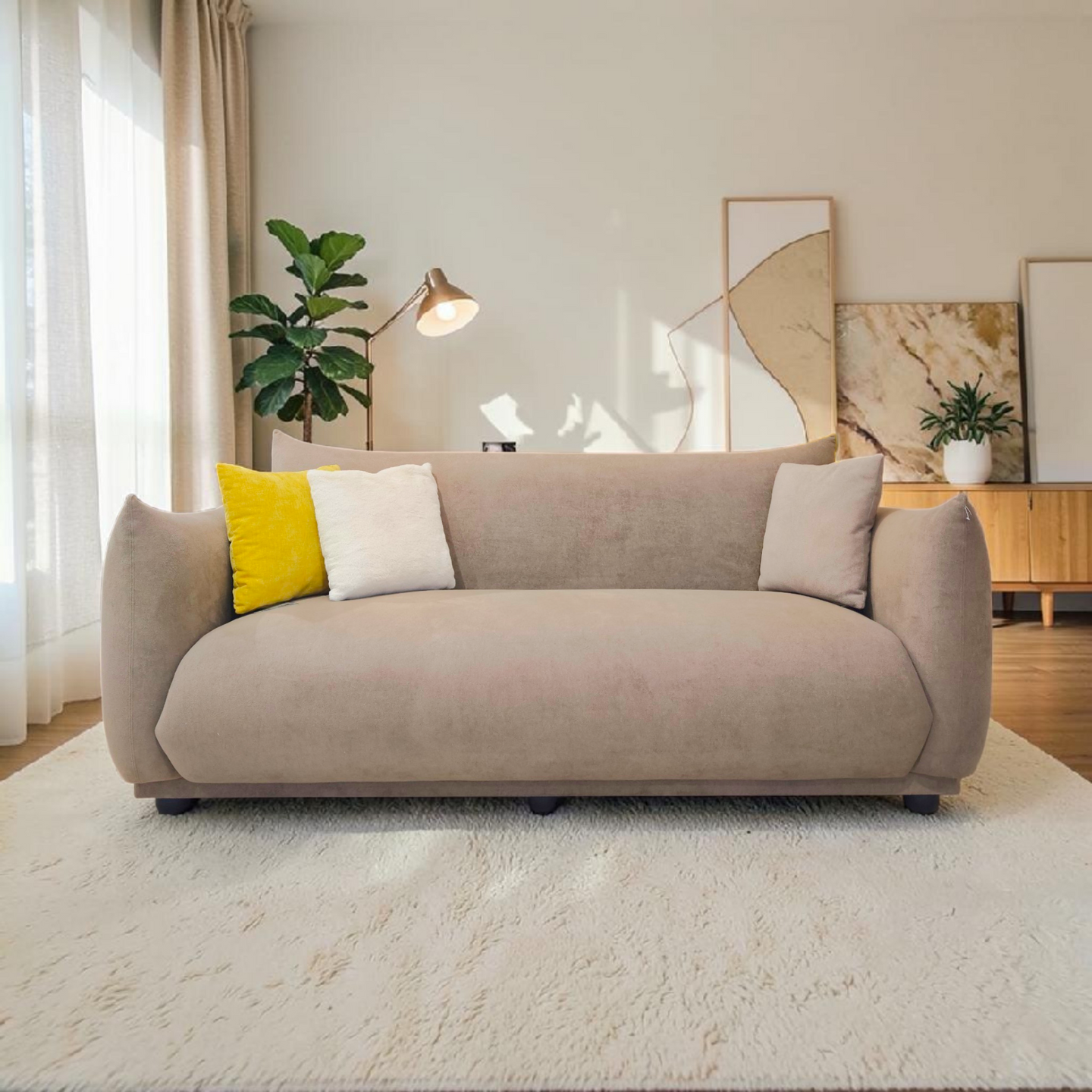 Modern Curved Sofa