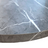 Modern Round Marble Table with Dual-Tone Cylindrical Base