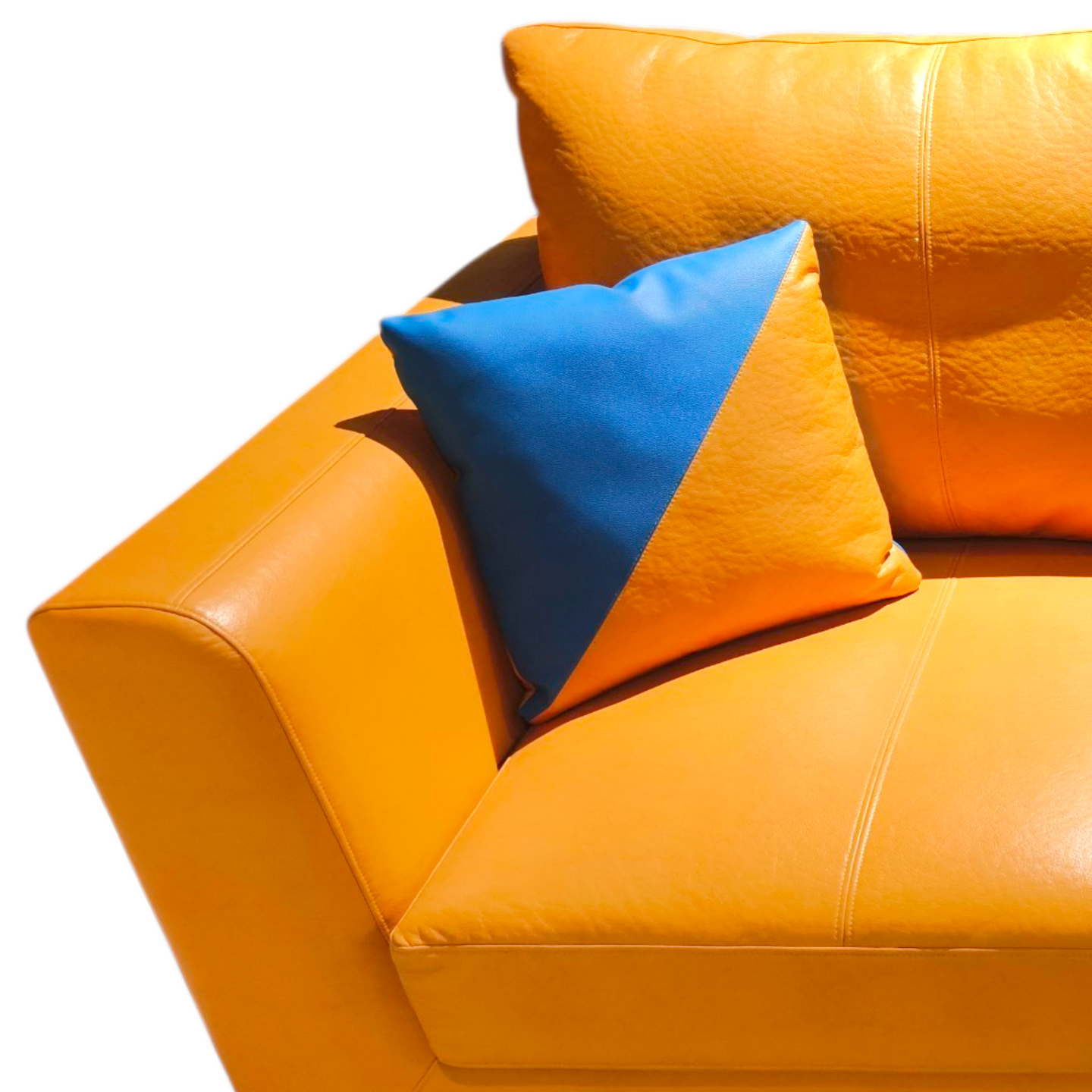 Solaro Orange Duo Sofa