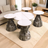 Sculpted Stone Nesting Tables – Modern Luxury Set