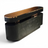 Black Textured Sideboard with Copper Accents