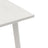 White Pearl Aluminum Outdoor Dining Table