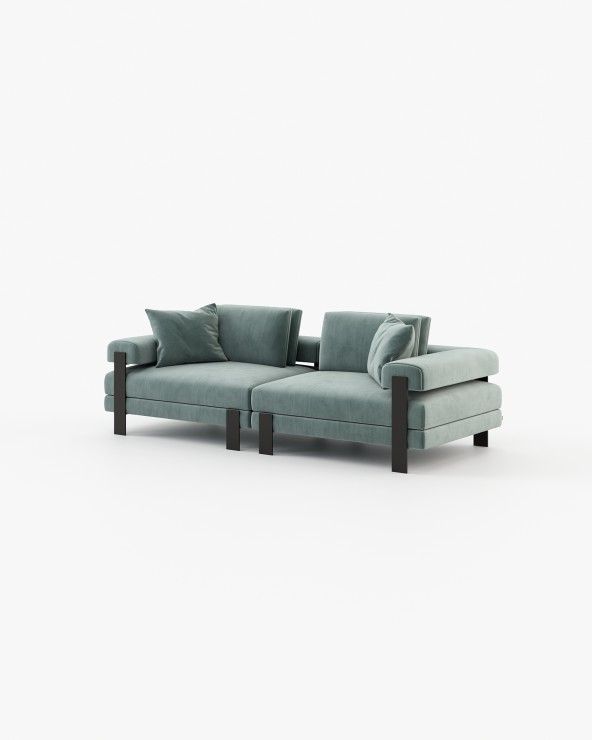 Indigo Luxe Sofa