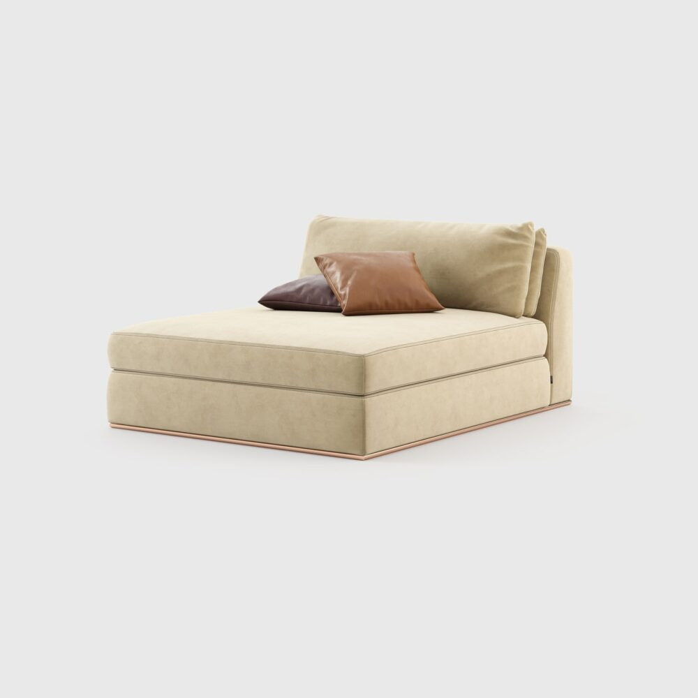Indigo chaise longue
