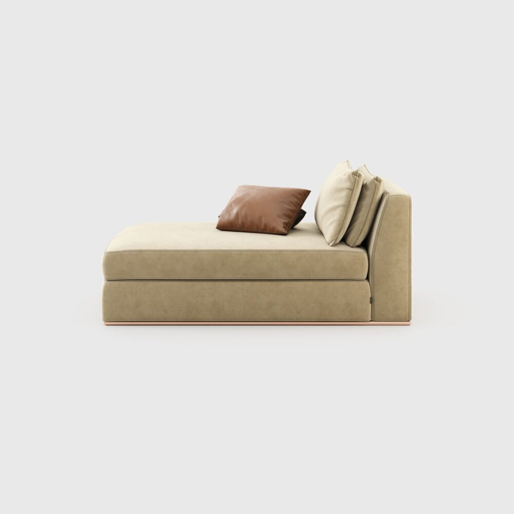 Indigo chaise longue