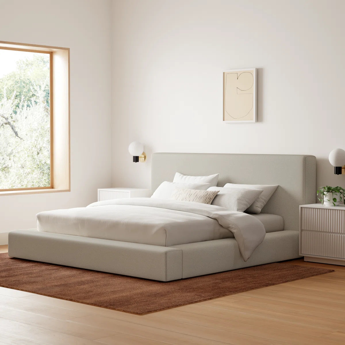 Iyshar Upholstered Platform Bed