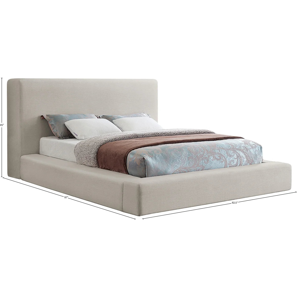 Iyshar Upholstered Platform Bed