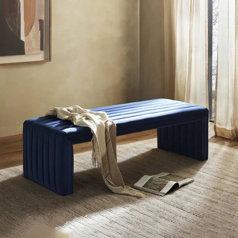Ivara Velvet Bench