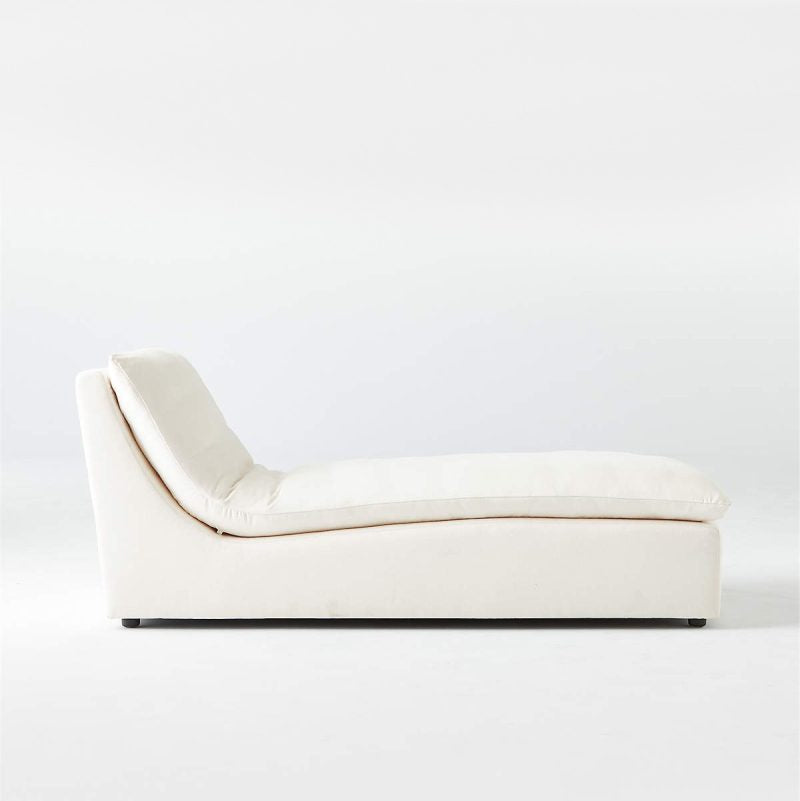 Ivory Chaise Lounge
