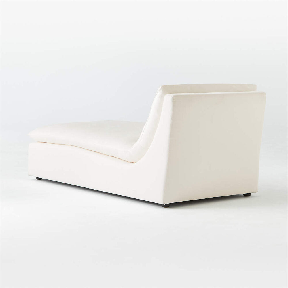 Ivory Chaise Lounge