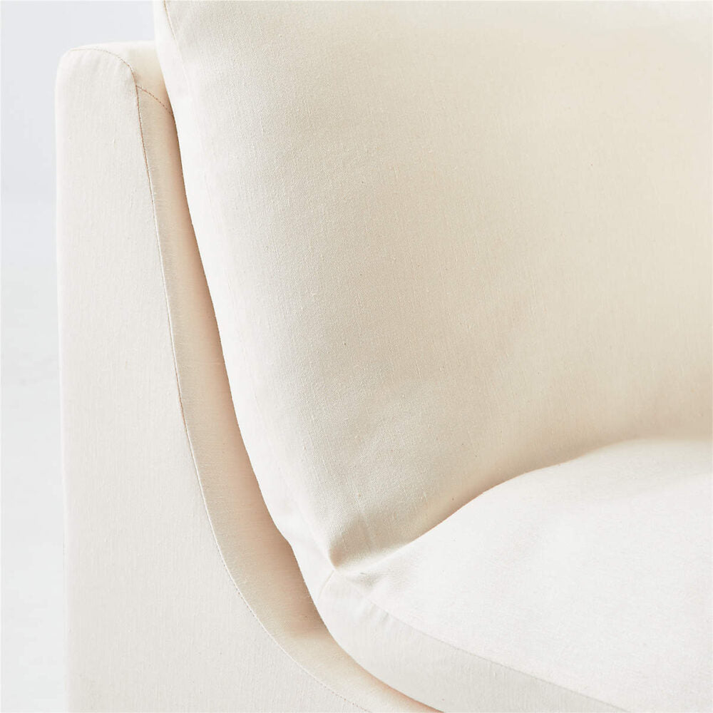 Ivory Chaise Lounge