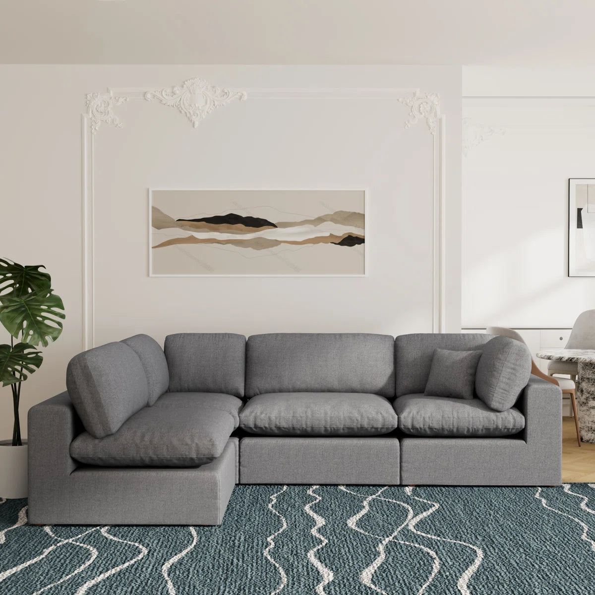 Xavello Modern Sectional Sofa