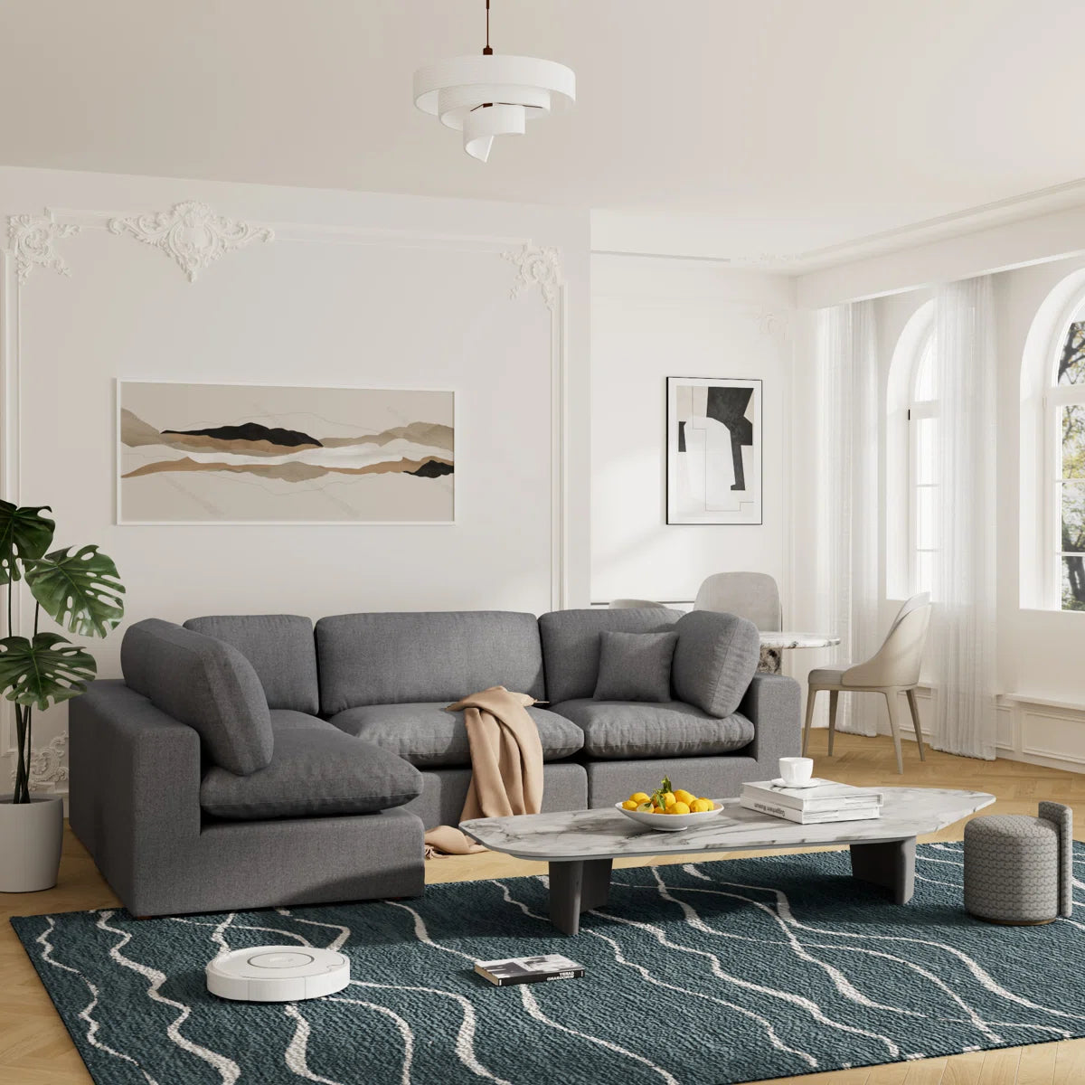 Xavello Modern Sectional Sofa