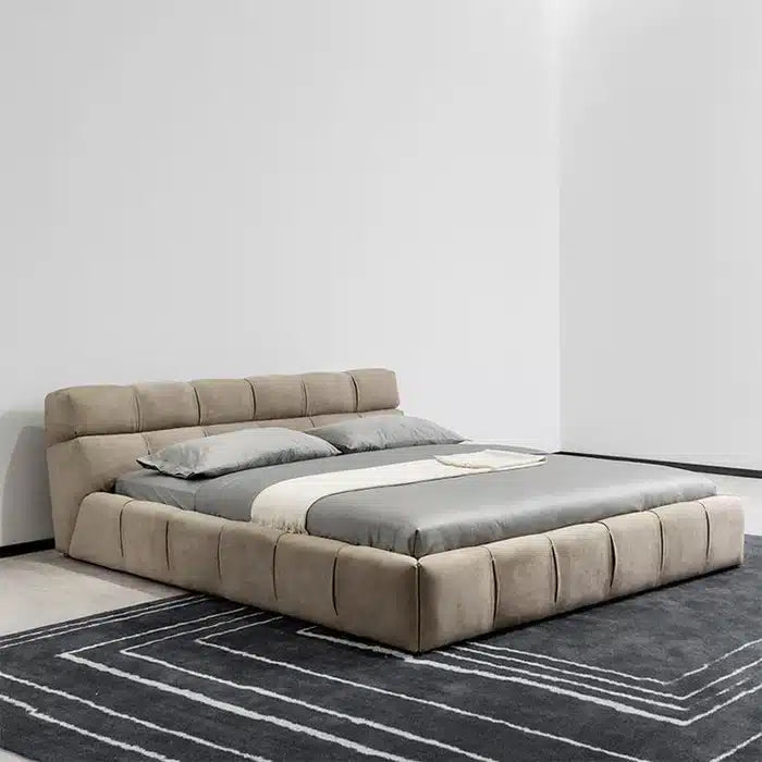 Typical Tufted Linen Bed