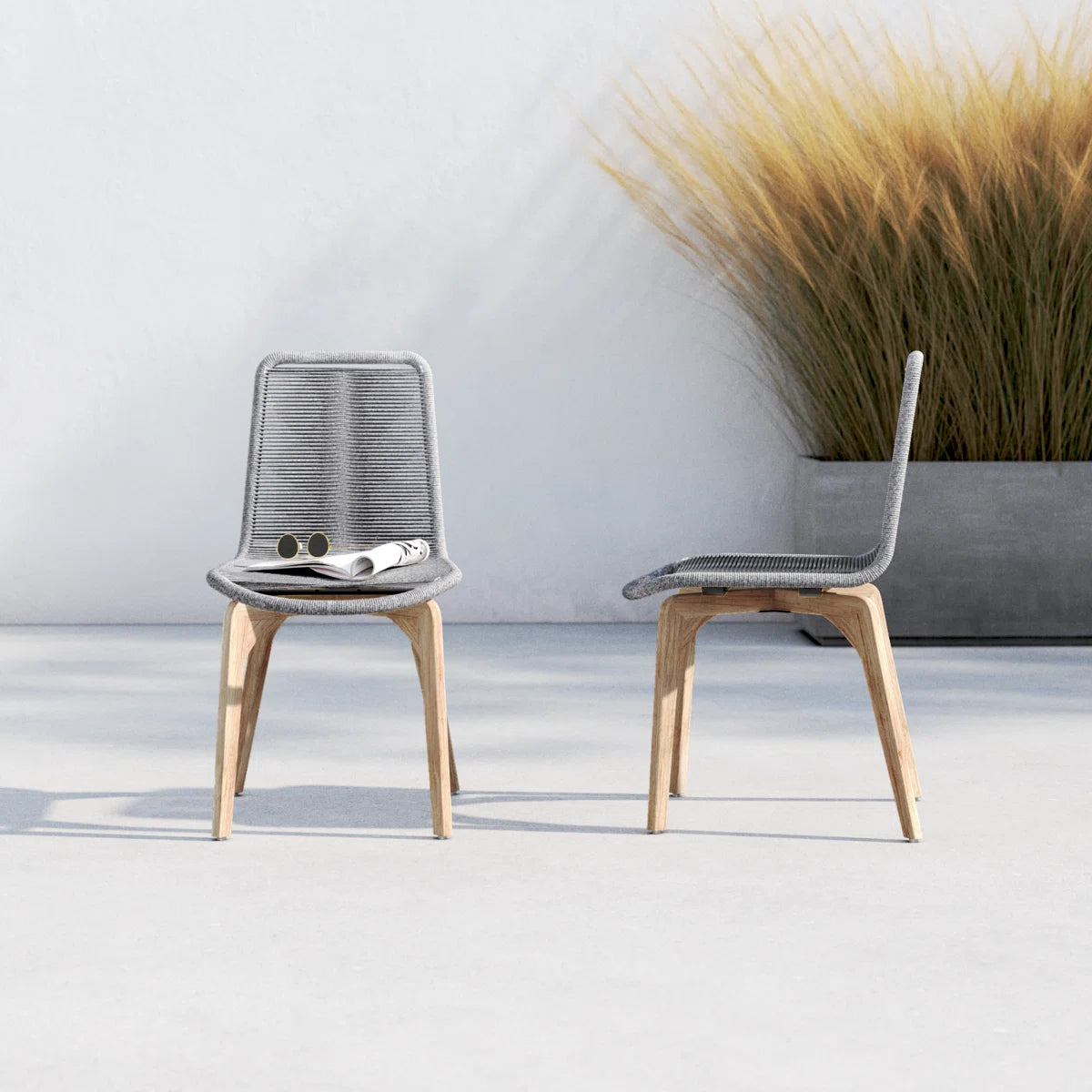 Vicer Outdoor Dining Side Chair