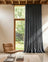 Anthracite Single Layer Grey Blackout Curtain