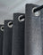 Anthracite Single Layer Grey Blackout Curtain