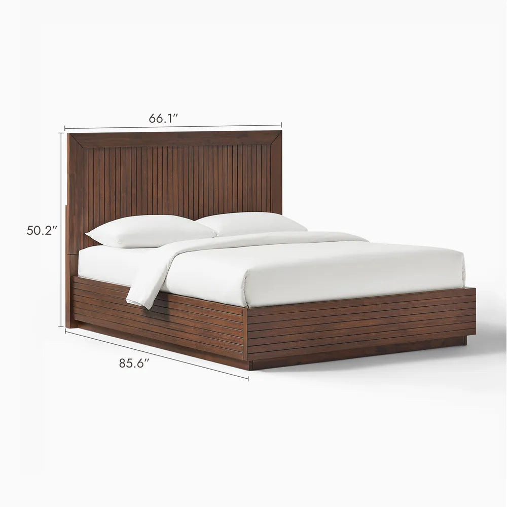 Luxury Fluted Bed