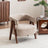 Lennox Bouclé Barrel Chair