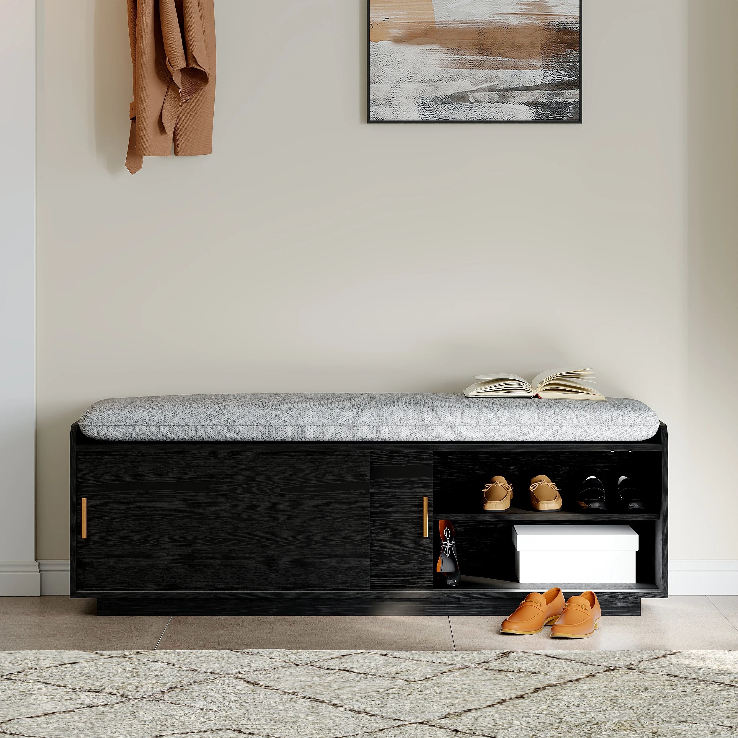 Lennox Shoe Storage Bench