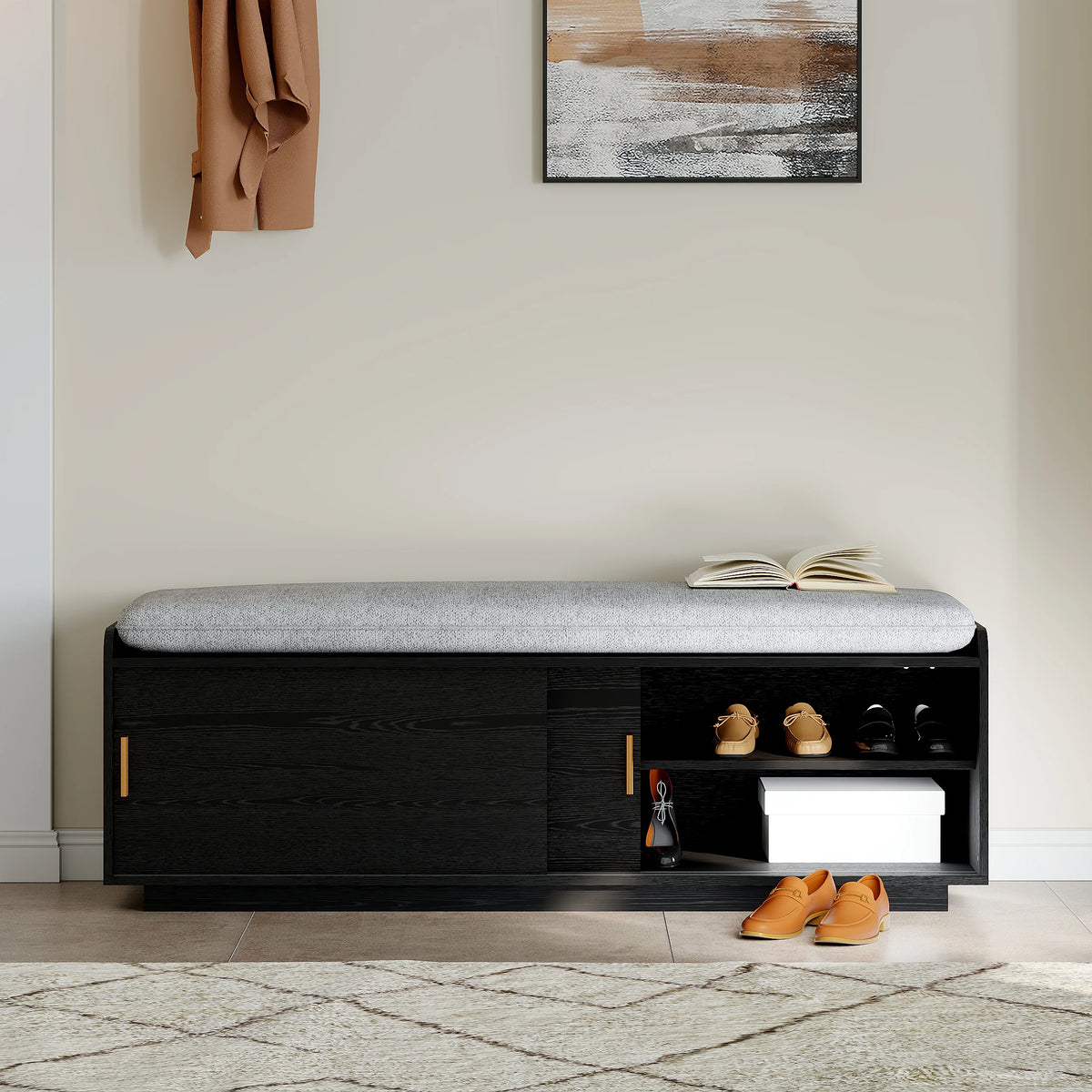 Lennox Shoe Storage Bench