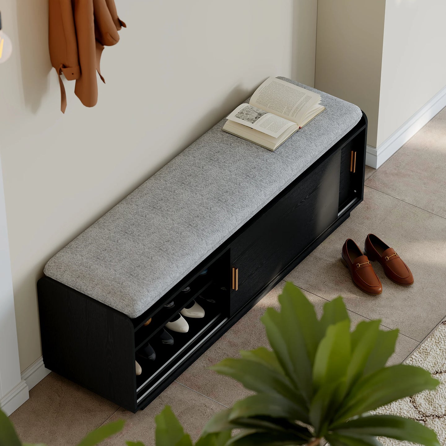 Lennox Shoe Storage Bench