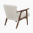 Lennox Textured Fabric Accent Chair