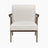 Lennox Textured Fabric Accent Chair