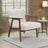 Lennox Textured Fabric Accent Chair