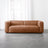 Lennox Vegan Leather 3-Seater Sofa