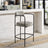 Lina Upholstered Counter Stool