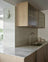 Light Oak & Brushed Steel  Scandinavian Kitchen with Soft Tones & Marble