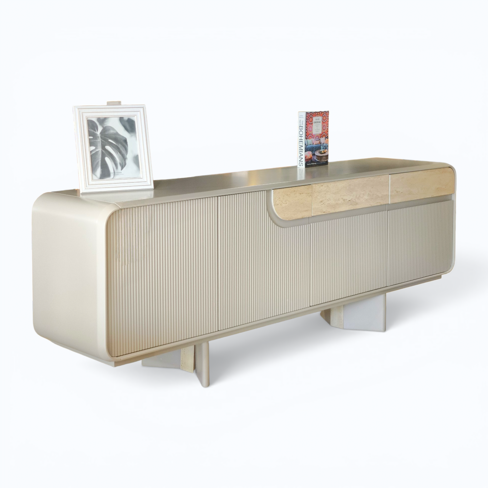Linea Ribbed Sideboard
